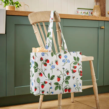 STRAWBERRY PATCH PVC SHOULDER BAG