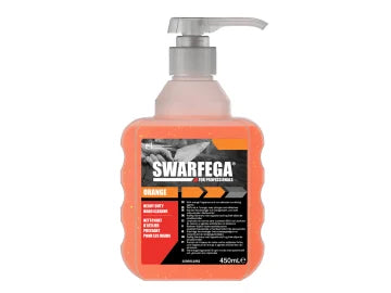 Swarfega Orange Hand Cleaner Pump Top Bottle 450ml