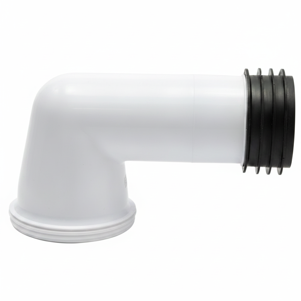 FLUIDMASTER 90 SHORT FLEXI PAN CONNECTOR 300-550