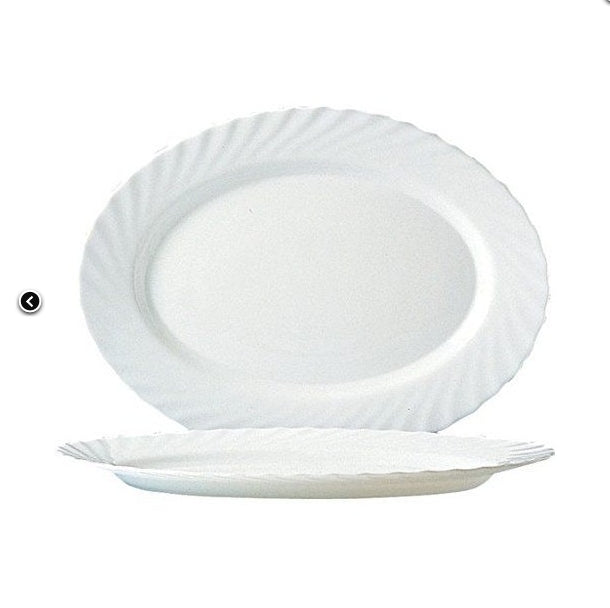 ARC WHITE OVAL PLATTER