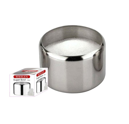 STAINLESS STEEL SUGAR BOWL