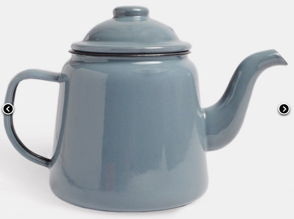 FALCON ENAMEL TEAPOT GREY 14CM