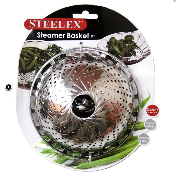 STEELEX STEAMER BASKET 12"