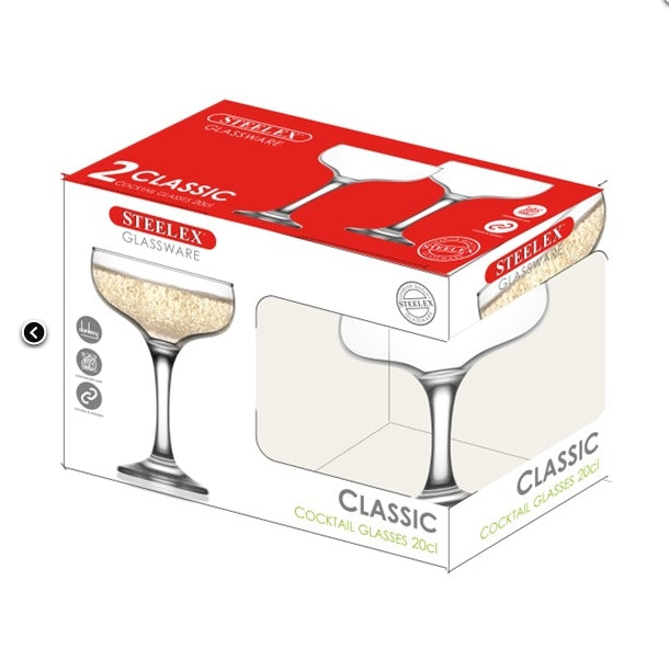 STEELEX COCKTAIL GLASSES