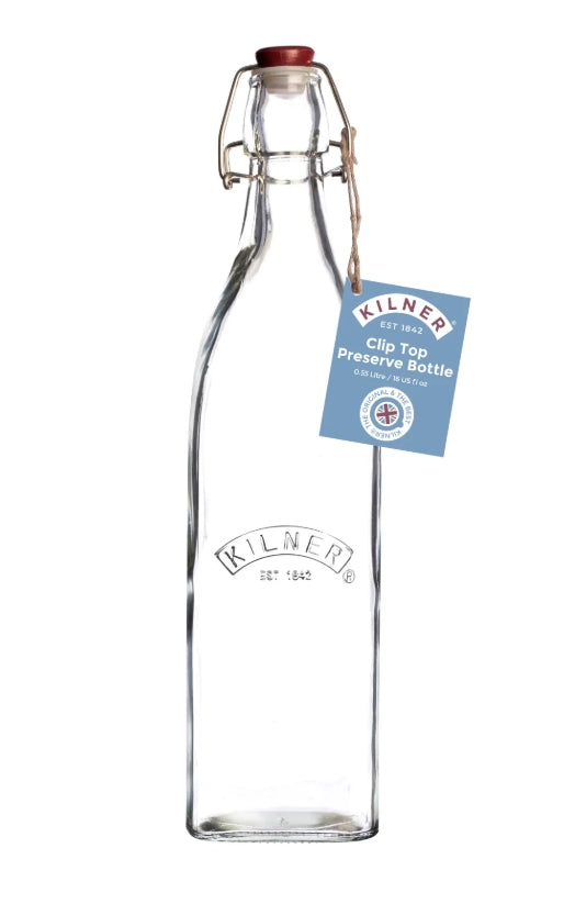 0.55LTR KILNER CLIP TOP BOTTLE