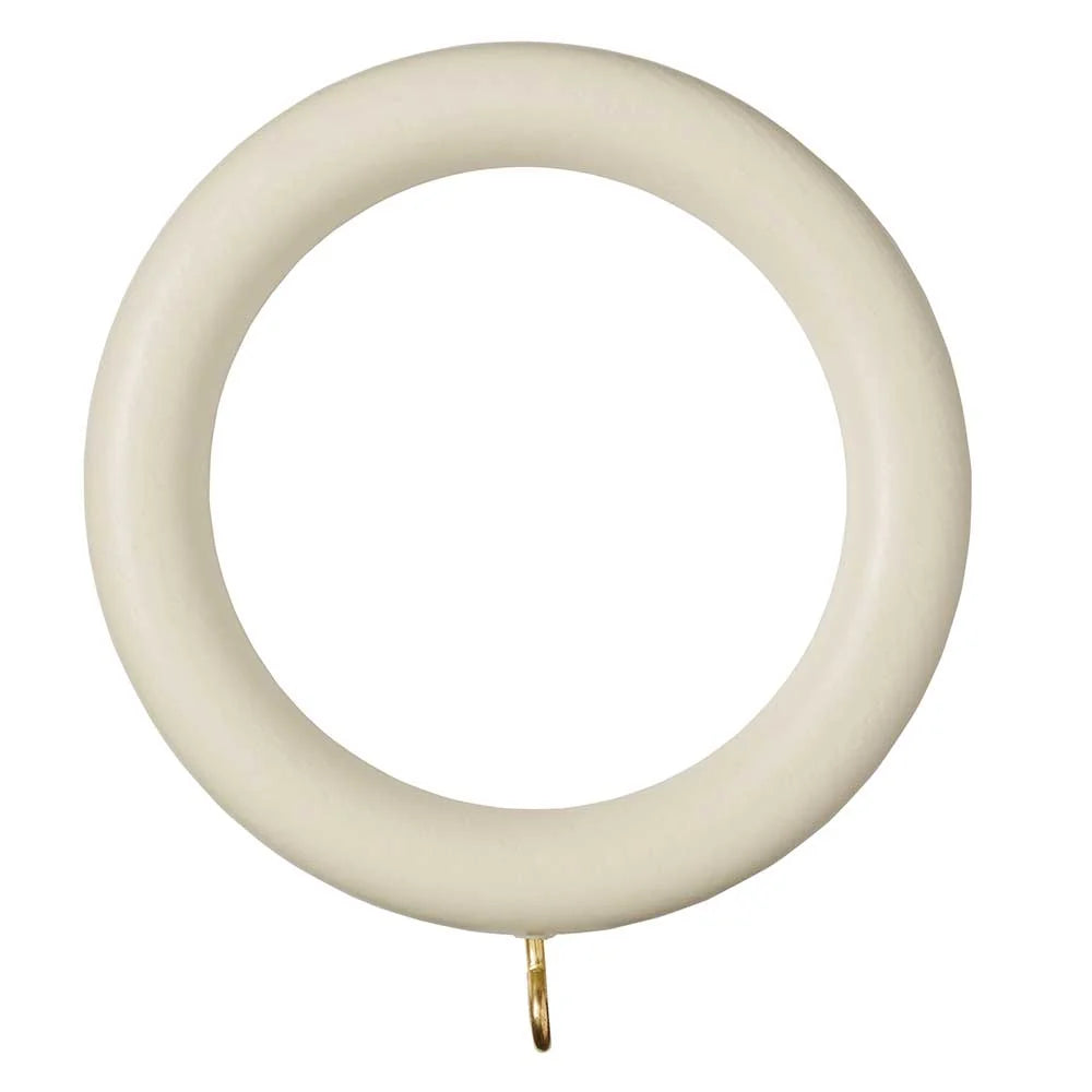 curtain rings cream 35 mm