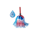 VILEDA SUPERMOCIO 3-ACTION BLUE MOP WITH FREE REFILL