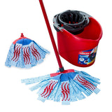 VILEDA SUPERMOCIO 3-ACTION BLUE MOP WITH FREE REFILL