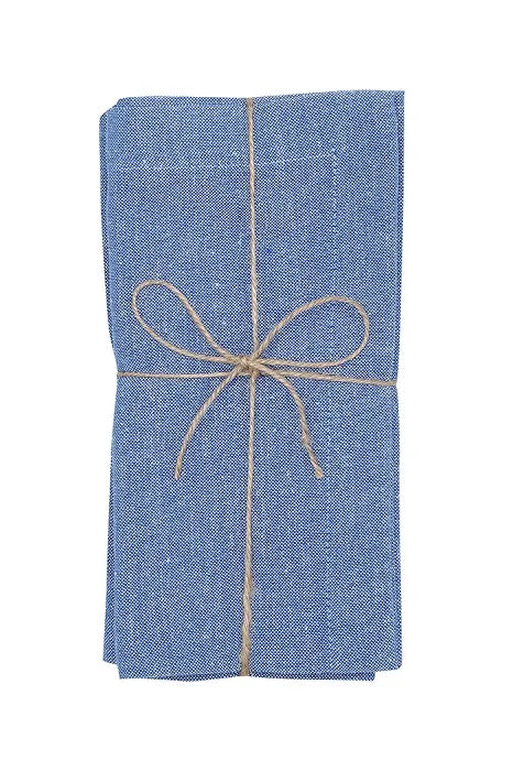 napkins Elin 2 pack sky blue chambray 45 x 45 cm