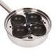 STAINLESS STEEL 4 EGG POACHER