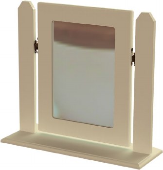 ANNAGH IVORY SINGLE SQUARE MIRROR