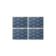 Arts & Craft pack of four large premium placemats for protecting dining tables with a classic decorative design