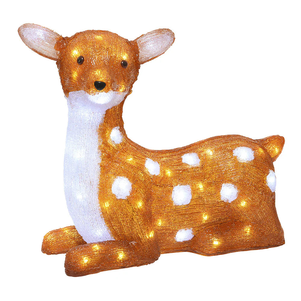 KAEMINGK LED ACRYLIC DEER 41.5CM