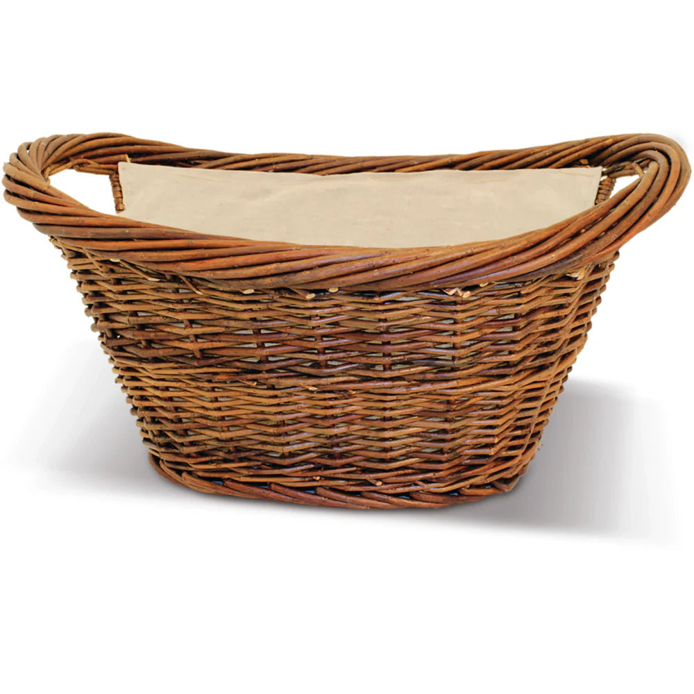 SIROCCO OVAL BASKET WITH JUTE LINING