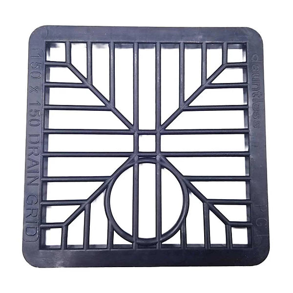 PVC GULLY GRID 6" X 6"