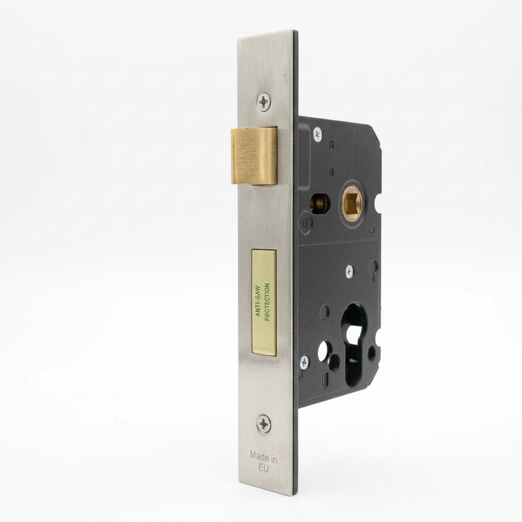 Santos Euro Cylinder Sashlock Satin 2.5"