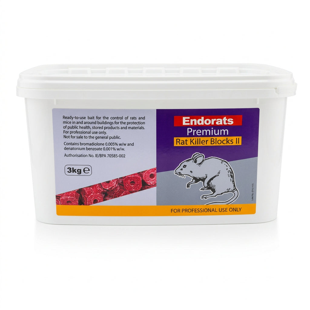 Endorats Premium Rat Killer Blocks II 3kg