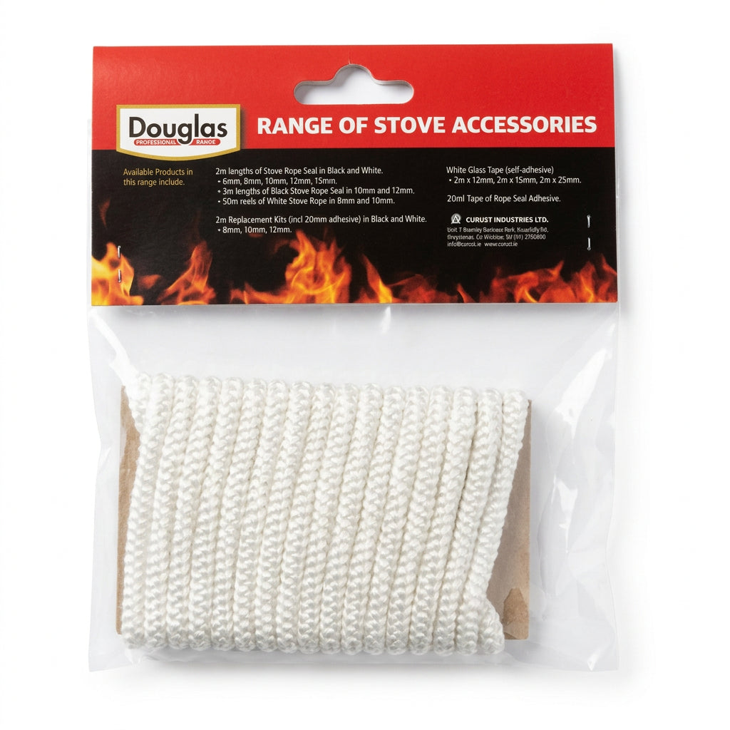 Douglas White Stove Fire Rope 6mm x 2m