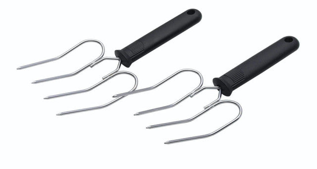 KITCHEN CRAFT PAIR OF MEAT & POULTRY LIFTERS