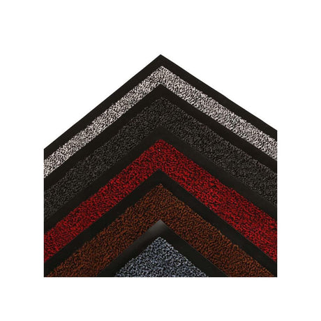 Brown dust control mat measuring 60 x 90cm for entrances, hallways, and high-traffic indoor areas.