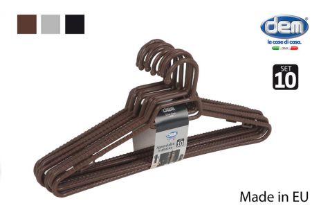 SET OF 10 CLOTHES HANGERS