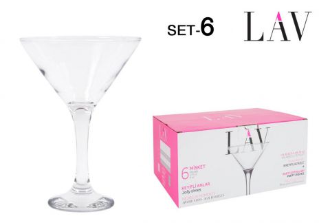 SET 6 CHAMPAGNE GLASSES