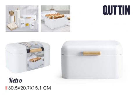 BREAD BIN WHITE
