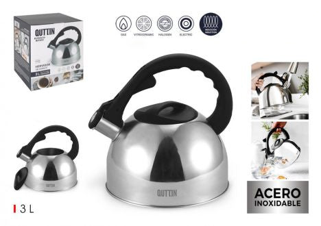 3 LT WHISTLING KETTLE QUITTEN
