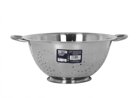 STEEL COLANDER 28.5 CM 2 HANDLES