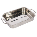 KITCHEN CRAFT STAINLESS STEEL ROASTING PAN 27.5CM X 20CM