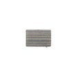 Hug Rug Plain Ribbon Grey measuring 80 x 150cm for living rooms, hallways, and indoor spaces.