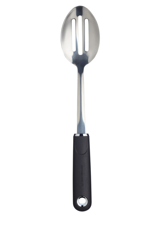 MASTERCLASS SOFT GRIP STAINLESS STEEL SLOTTED SPOON
