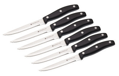 MASTERCLASS DELUXE 6 PIECE STEAK KNIFE SET