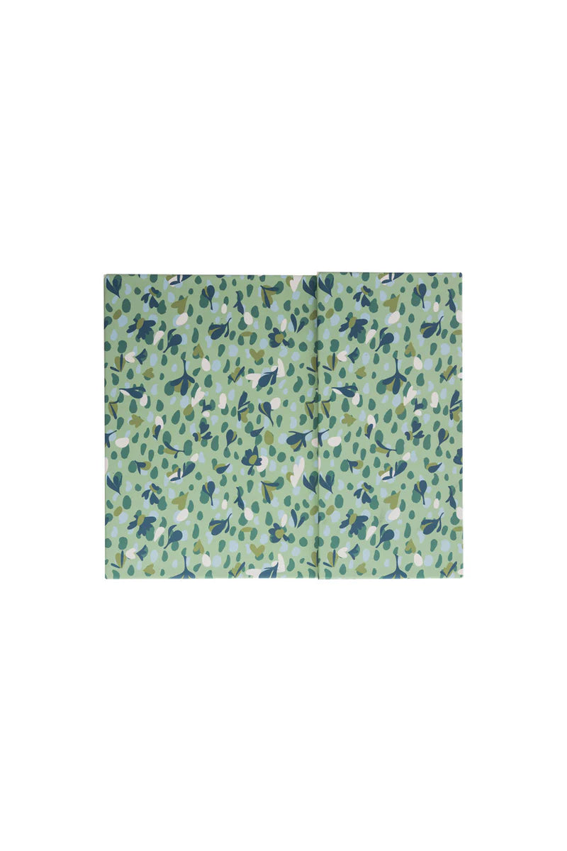 NOTEBOOK WEEKLY PLANNER CONFETTI GREEN