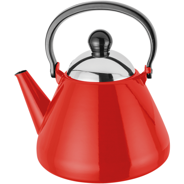 INDUCTION STOVE TOP KETTLE RED