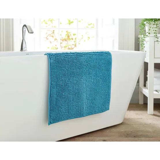 BATH MAT KALEIDOSCOPE TURQUOISE 50 X 80 CM