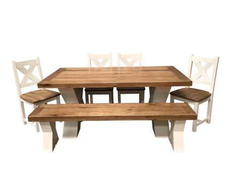 MAXIMUS 1.9 TABLE 4 CHAIRS & BENCH