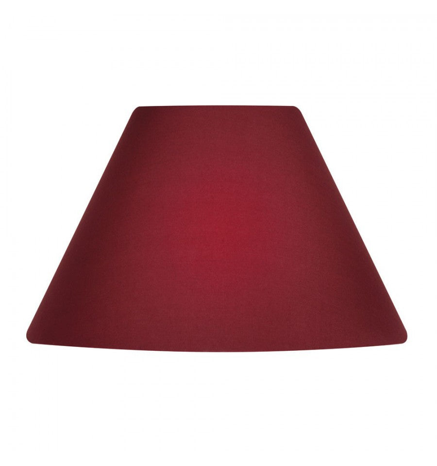 shade 10 inch cotton coolie   WINE