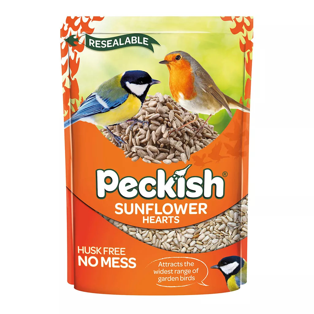 PECKISH SUNFLOWER HEARTS 2KG