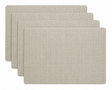 Rectangle placemats pack of 4 for protecting dining tables during everyday meals and entertaining.