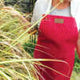 CANVAS APRON RED