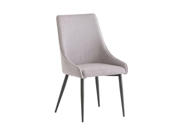 RIMINI DINING CHAIR LIGHT GREY