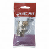 Door Bolt 50mm x 25mm Polished Brass Plated