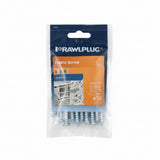 Rawlplug Concrete Frame Screws 7.5mm x 92mm Pack of 10