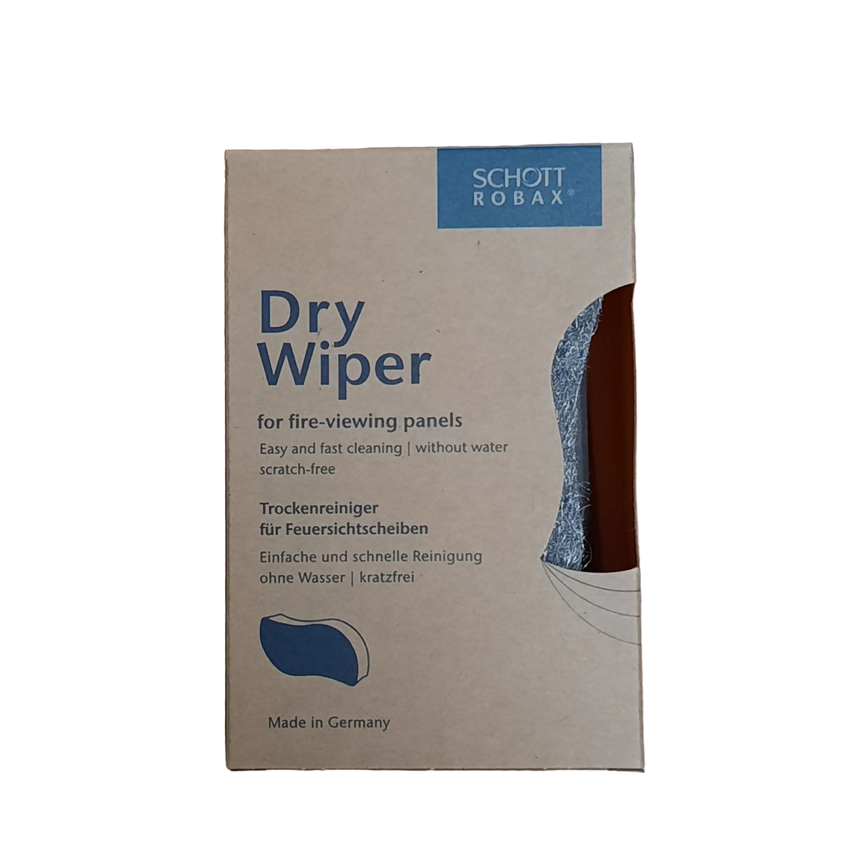 SCHOTT ROBAX STOVE GLASS DRY WIPER