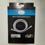 SHOWER HOSE CP 2M X 11MM