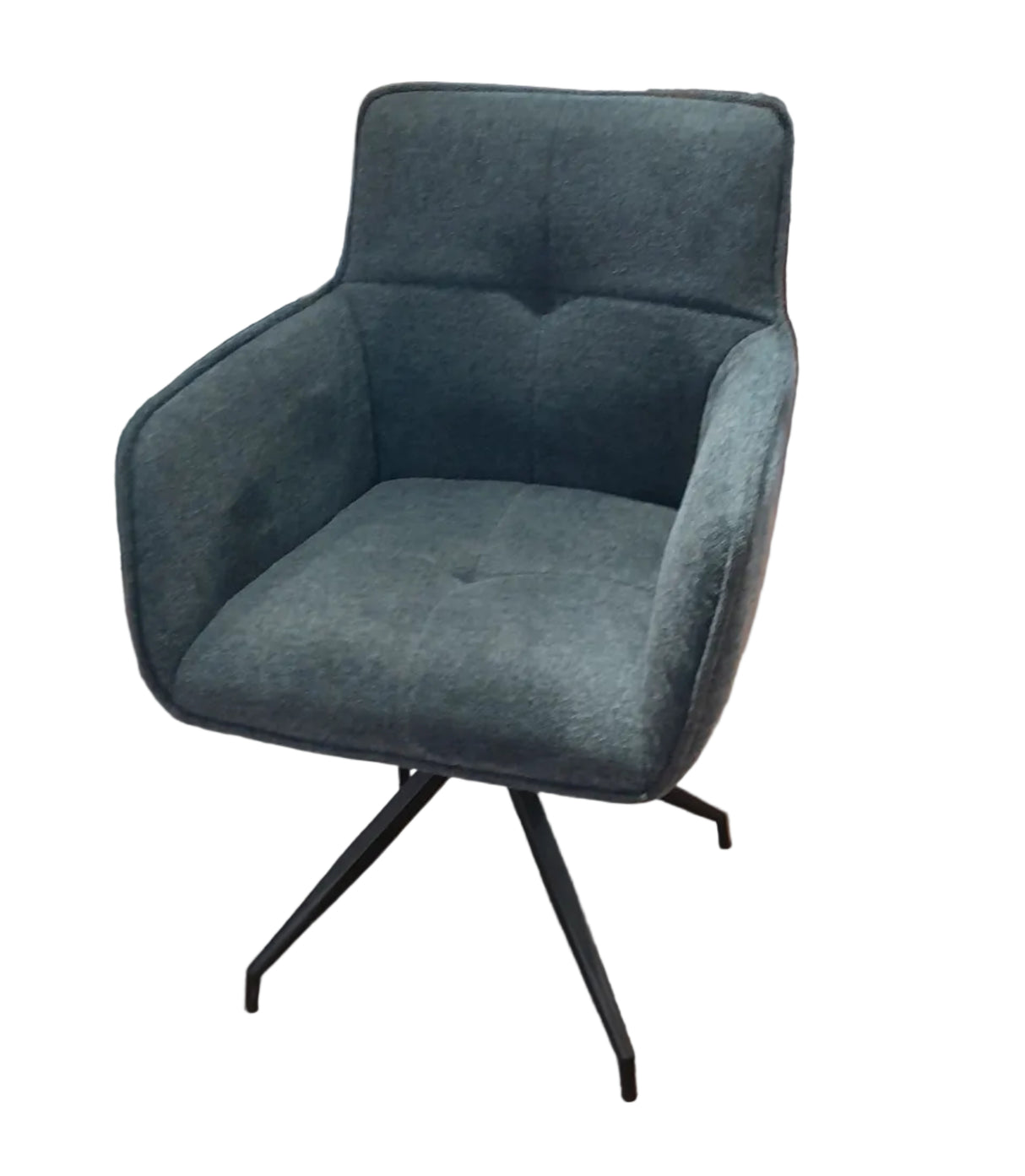 Theo Swivel Chair - Dark Grey