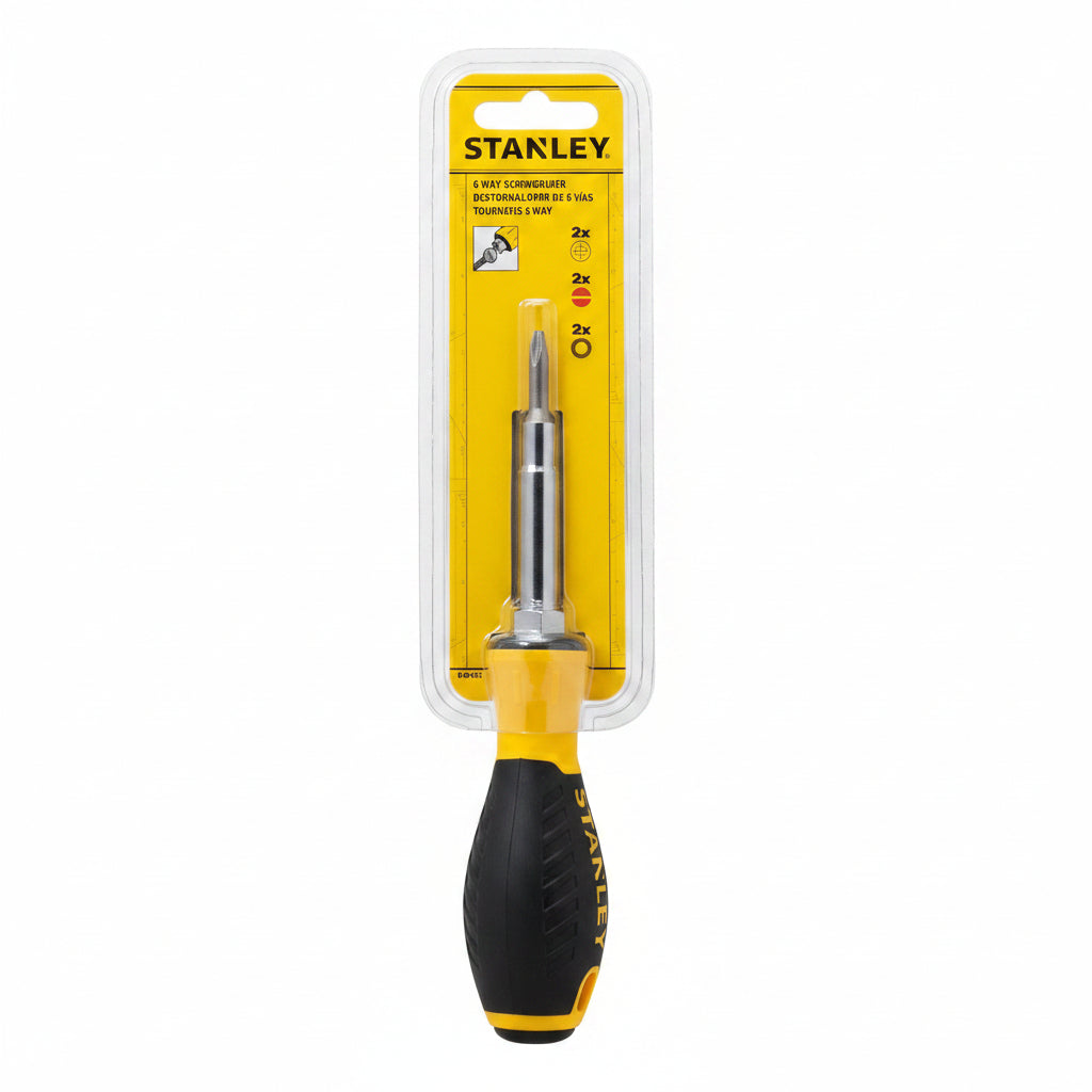 Stanley 6-Way Screwdriver