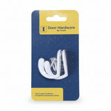 Robe Single Hook Twin Pack White