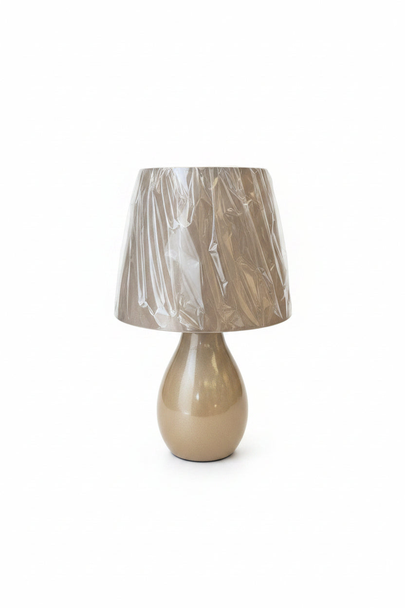 lamp 33 cm high champagne